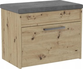 Cipősszekrény Parma Mini Ülőfelület Tölgy Artisan