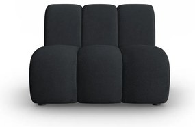 Fekete kanapé modul Lupine – Micadoni Home