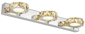 Klausen  Klausen 146002 - LED Kristály fali lámpa CHAMPAGNE 3xLED/3W/230V KS0327