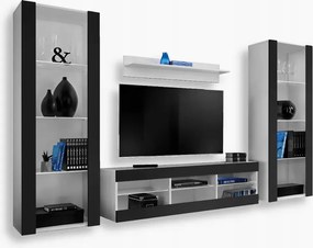 komodee Tivoli Grande Rtv szett nappaliba fehér-fekete