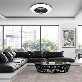 Ventilátoros mennyezeti LED lámpa - Szabályozható