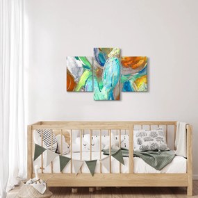 Kép - Színes absztrakció (90x60 cm)