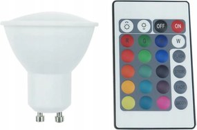 Aca Led izzó 5W GU10 3000K+RGB PAR16 100° GU105RGBWN