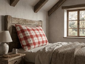 Mikroszálas párnahuzat TARTAN HEART 70x90 cm, színes