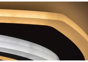 Rabalux 71318 - LED, fényerőszabályozható mennyezeti lámpa TANELI 60W/230V 3000/4000/6000K króm + távirányító