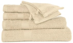 Homokbarna törölköző, 50 x 100 cm - Tiseco Home Studio