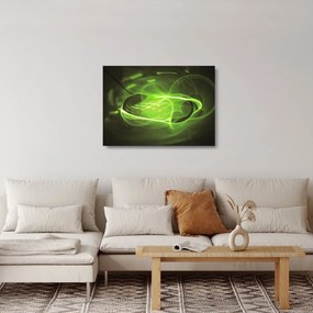 Modern absztrakt kép (üvegen) (70x50 cm)