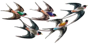Fém kerti dekoráció Swallows – Garden Pleasure