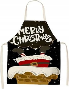 Karácsonyi kötény Mikulás konyha grill ajándék unisex