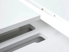 Kerek bővíthető étkezőasztal hosszabbító asztallappal ø 120 cm Nola – Unique Furniture