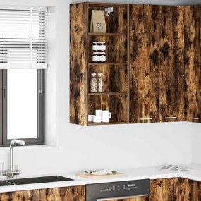 Függő szekrény Riga Füstölt tölgy 40 x 29,5 x 100 cm Faanyag