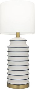 Cosmolight COASTAL T01026BR-WH Asztali lámpa 1x40W/E27 IP20