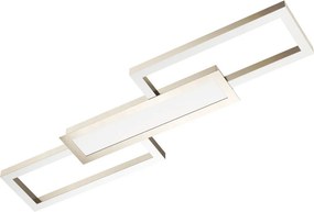 EGLO 99791 MONIROTE Modern LED Mennyezeti Lámpa Fehér, Szatén Nikkel LED IP20