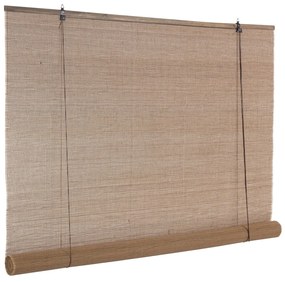 Pia Róló típusú redőny , Bizzotto, 150x260 cm, bambusz, barna