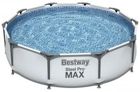 Bestway föld feletti medence Steel Pro MAX, átmérő: 305 cm, magasság: 76 cm