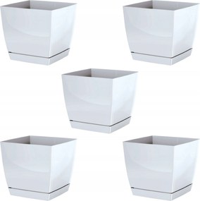 5x Négyzet alakú virágtartó Coubi DUKP210 Virágtartó állvány