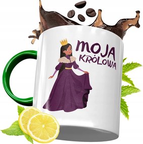 Zöld Bögre Feleség Barátnőjének Ajándék fényképes nyomattal