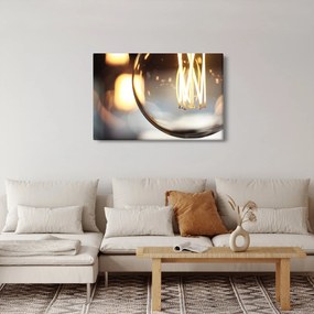 Izzó villanykörte képe (90x60 cm)