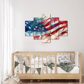 Kép - Az USA zászlaja (150x105 cm)