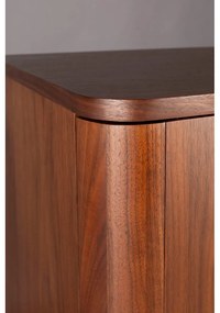 Barna szekrény tolóajtóval diófa dekorral 62x125x45 cm Morrison – Dutchbone