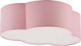 TK LIGHTING 6075 CLOUD Ernyős Mennyezeti Lámpa Fehér, Rózsaszín E27 IP20