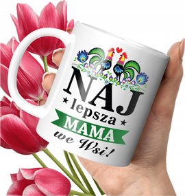 Nyomott Mintás Bögre A Legjobb Anya A Faluban Tökéletes Ajándék Anyának