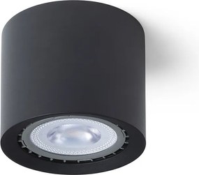 RENDL KAYAL stropní černá 230V LED GU10 9W