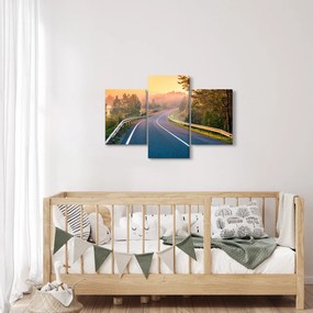 Kép - Az utazás napfelkeltekor (90x60 cm)