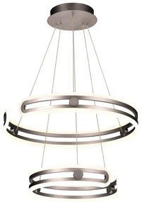 ITALUX MD17016002-2A KIARA Modern Led Függesztett Lámpa Grafit LED IP20