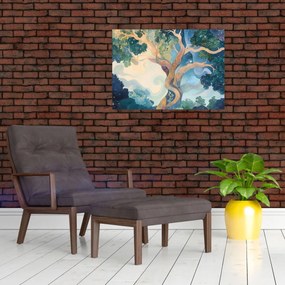 Kép – Kozmikus fa (70x50 cm)