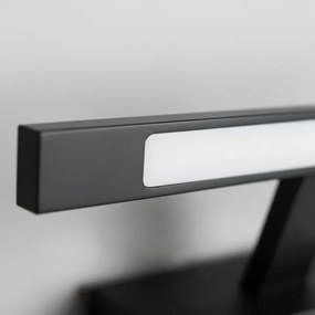 Fürdőszobai LED tükörvilágítás KLIMT LED/12W/230V 3000/4000/6000K 60 cm IP44 fekete