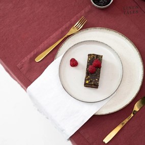 Len tányéralátét 35x45 cm Marsala – Linen Tales