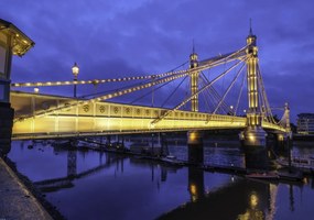 Poszter 100x70cm Albert híd, Assaf Frank