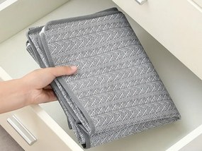 Textil tárolódoboz ágy alá EASY 90 L 80x47x25 cm, szürke