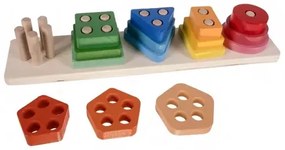 Wooden puzzle sorter Kruzzel 22492