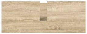 sonoma tölgy mosdószekrény fiókokkal 90x34,5x60 cm