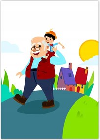 Poszterek A4 Pion Fa lalka orral