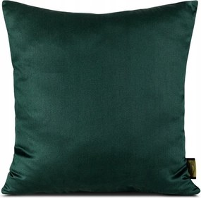Szatén párnahuzat 40x40 Nova zöld-sötét