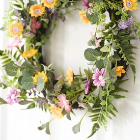 Tavaszi ajtódísz SPRING FLORAL Ø45 cm