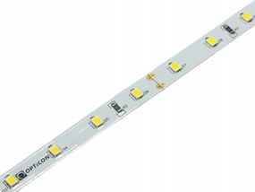 Led Szalag 24V DC 9W /m 300 Smd 2835 IP20 8mm Fehér Meleg 3000K Opticon