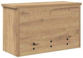 Fali Kabáthorog ajtóval kézműves tölgy 50 x 20 x 30 cm Faanyag