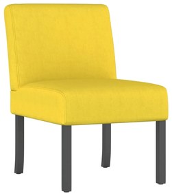 világossárga szövet szék