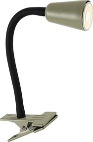 Rabalux 74092 - ALDO csíptetős asztali lámpa 1xGU10/7W/230V, khaki
