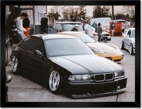 Poszterek keretben 40x30 Bmw Beemka Autó