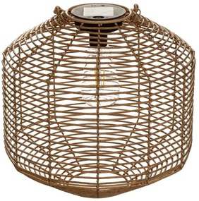 Atmosphera - LED Napelemes lámpa CUBA LED/1,2V 800 mAh IP44 rattan