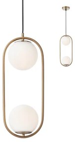 Redo 01-2626 - Csillár zsinóron NIVA 2xE14/28W/230V