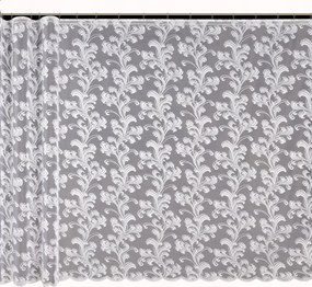 Mg Függöny jacquard 4558 Fehér 290X160 kész szalaggal