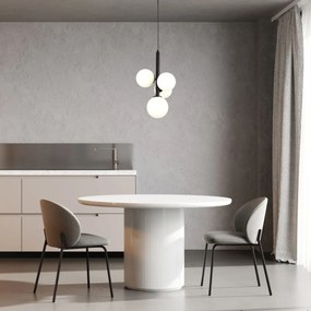 Sigma lighting modern függeszték perla fehér fekete sig33487