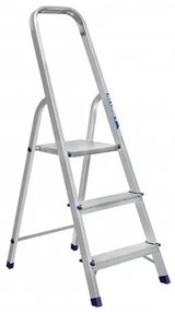 Alumet AM 703 Alumínium egyoldalas lépcsők, 2 plusz 1, 3 lépcsőfok, 60 cm