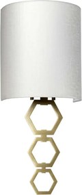 Elstead Lighting Clark CLARK-SMALL-AB Fali lámpa 1x60W/E27